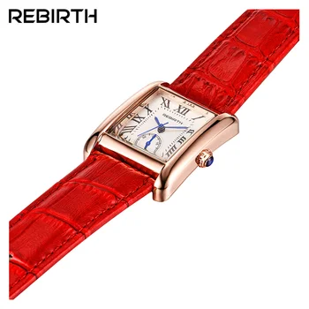 

Top Brand Square Women Watches Fashion Leather Roman Numberal Quartz Wrist Watch Female Clock Zegarki Damskie Horloges Vrouwen