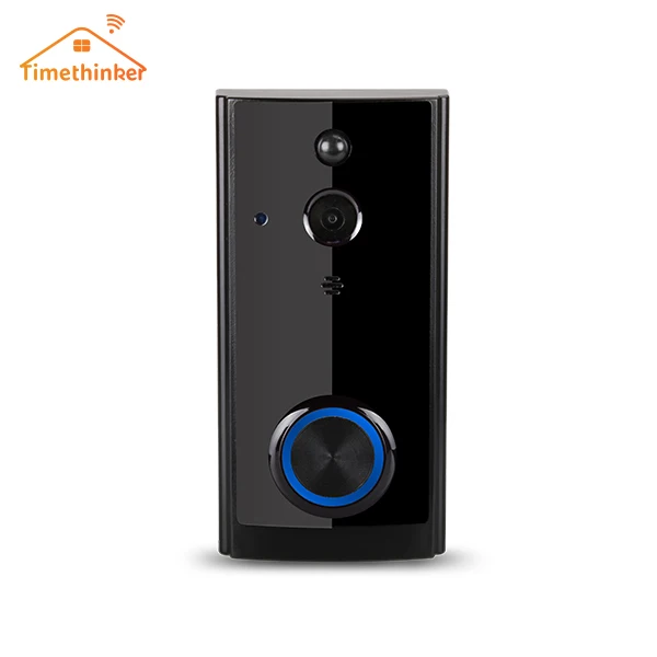 

Timethinker Smart Home Ring Wireless Video Doorbell WIFI Monitor Work with Amazon Alexa / Google Assistant