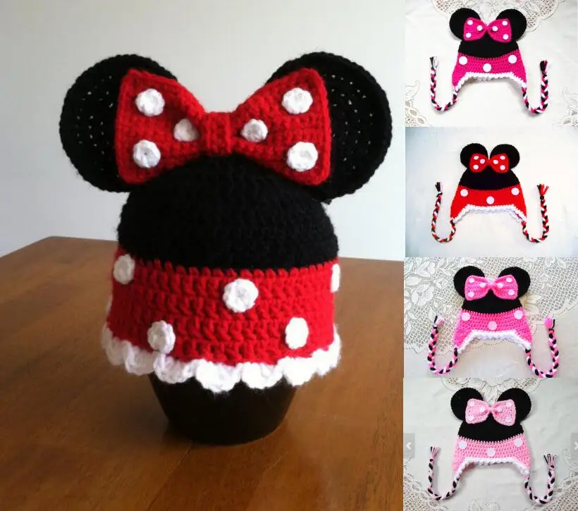 crochet character hats