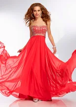 Heißer Verkauf Sommer Strand Perlen Chiffon Perlen Benutzerdefinierte Desgin Funkeln Kleid Party kleider Prom Kleider