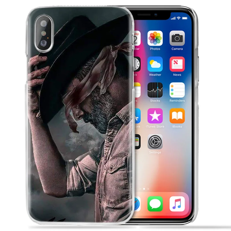 Чехол Negan Walking Dead для iPhone XS Max XR X 10 7S 8 6 6S Plus 5S SE 5 4S 4 5C 6+ 6S+ 7+ 11 жесткий чехол PC Fundas чехол для телефона