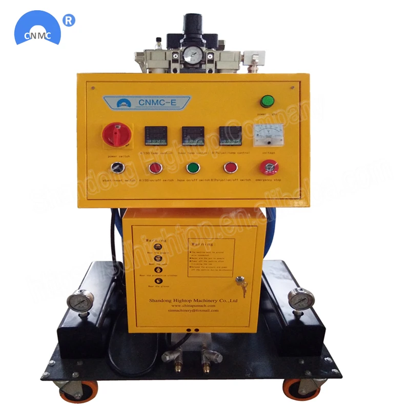 Polyurethane spray machine