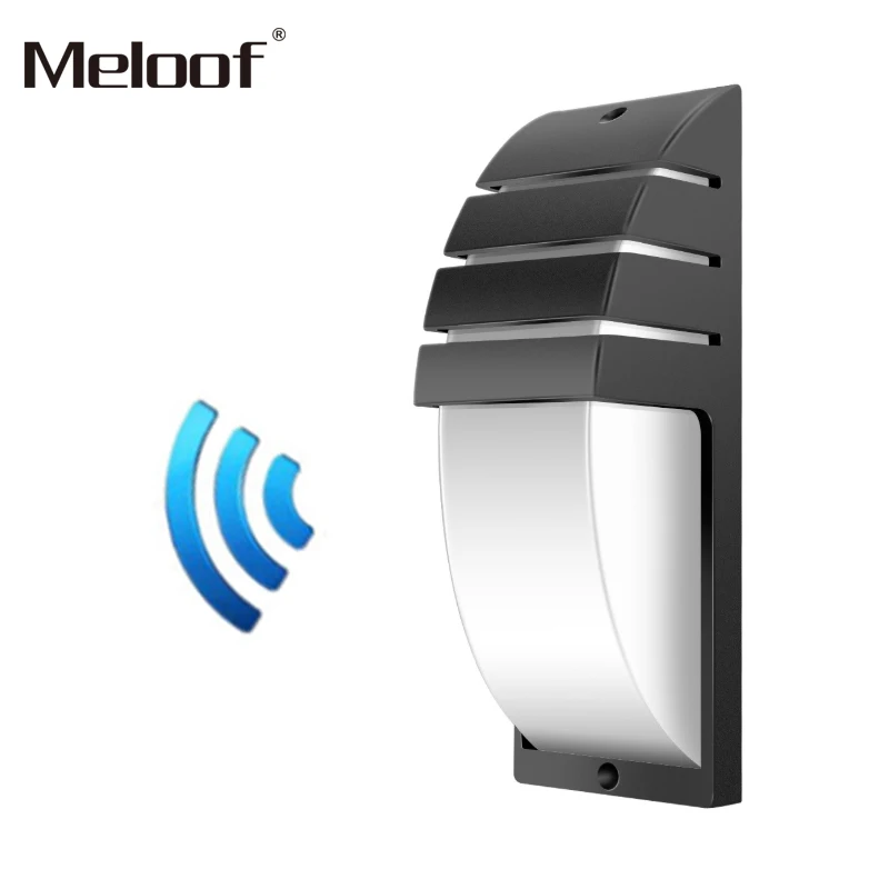 

12W Radar induction LED Wall Light Waterproof Porch Light Modern LED Wall Lamp Motion Sensor Courtyard Garden Outdoor Light