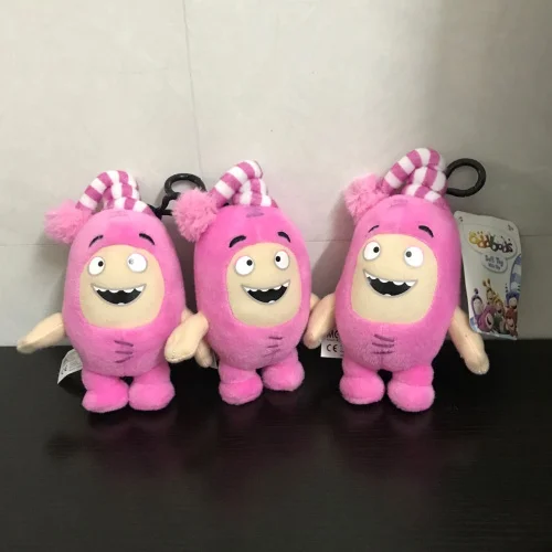 

Oddbods FUSE Small Stuffed plush toy doll New roughly 5.5" pin Treasure of soldiers