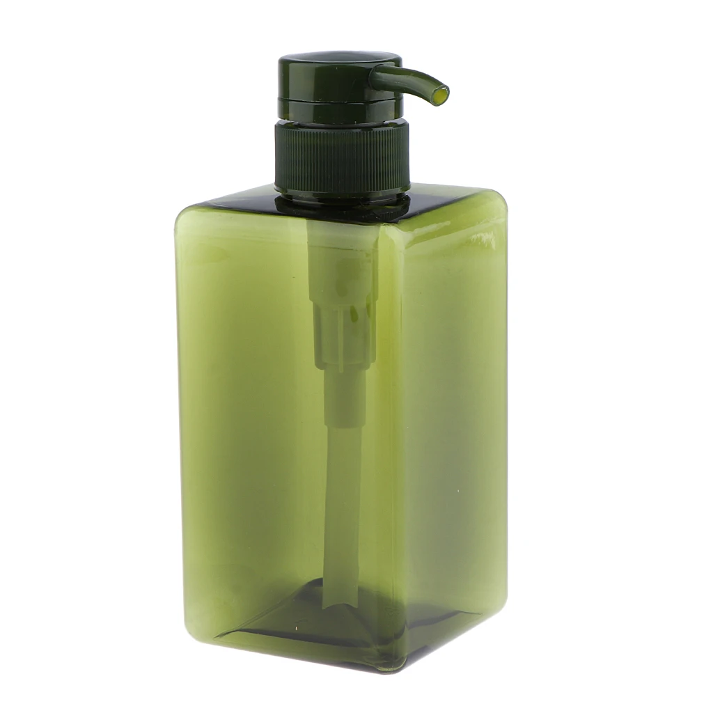 Refillable Empty Bottles Shampoo/Liquid Traveling Bottles Pump Container Bottle Set 450ml for Lotion Body Wash Massage Oils