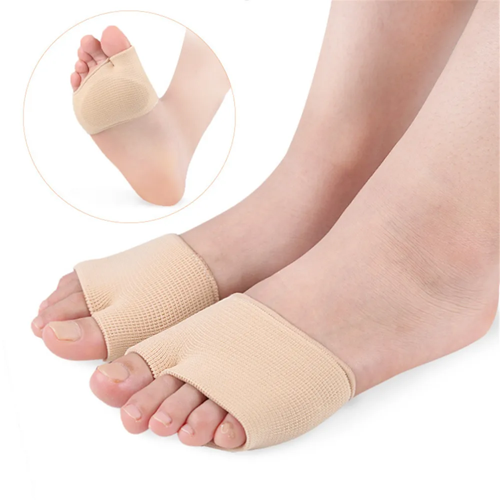 Гель для ткани подушечки для ухода за ногами Нескользящие плюсневые подушки подушечки для большого пальца силиконовый носок стопы боли поддержка передних ног сепараторы