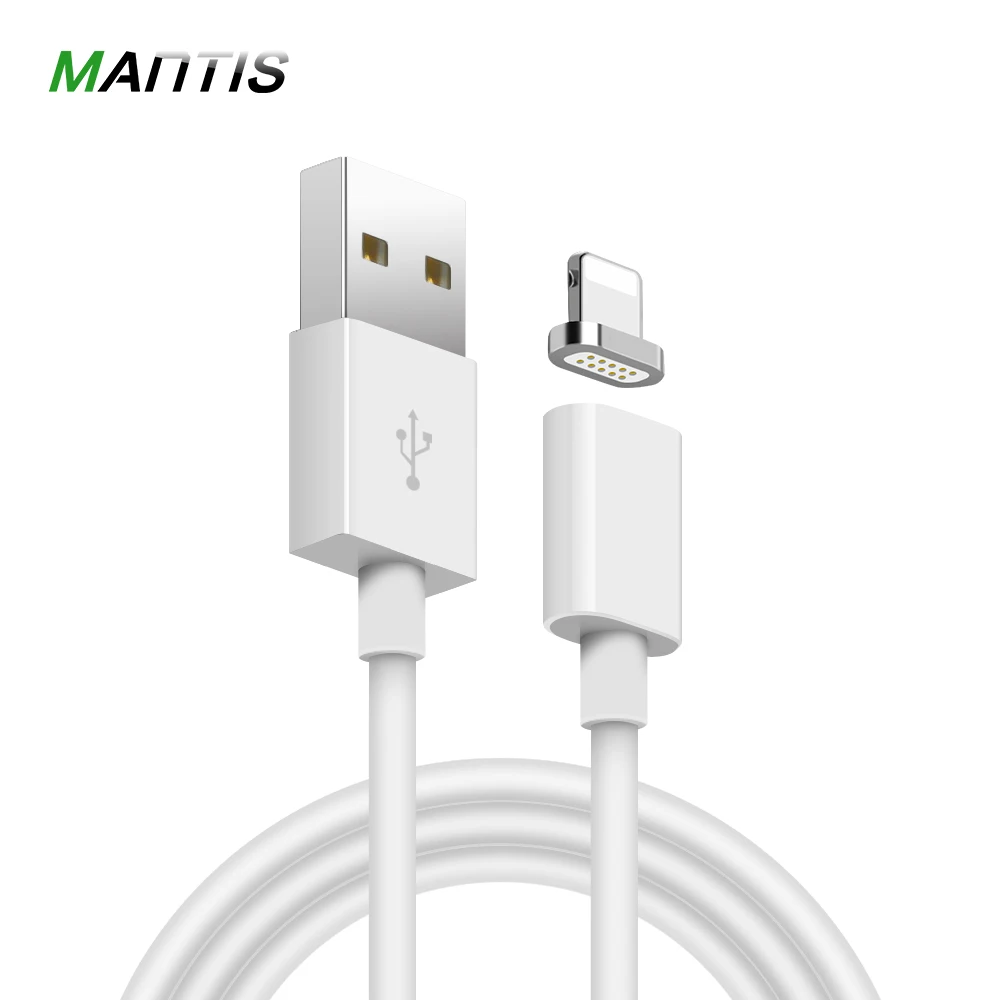 MANTIS Micro USB Магнитный кабель для iPhone XS Max 1 м 5V2A кабель для зарядки и передачи данных для мобильного телефона для Xiaomi Redmi 4X магнитное зарядное устройство - Цвет: for iPhone