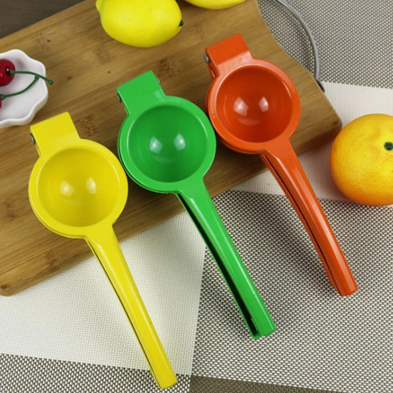 

1pcs S Orange/Green/Yellow Metal lemon and orange fruit press Juicer (Colors Sent Randomly) new