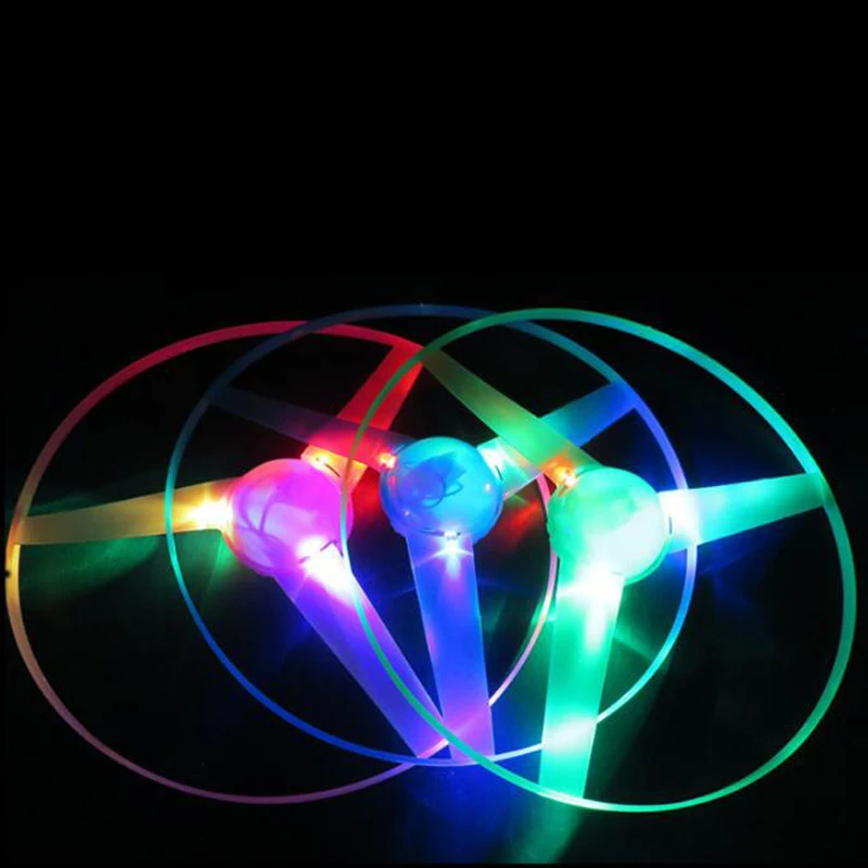 

1 Set Plastic Electric Rotating Gyro Light-up Kids Outdoor Toys for Children Outdoor Sports Funny Games Fun Gifts