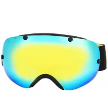 Лыжные очки/очки( отдельно) зимние сноуборд коньки лыжи снег спорт анти-туман очки, защищающие от УФ-излучения очки для Велоспорт Лыжный спорт
