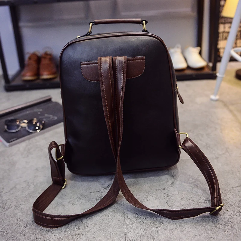 Женский рюкзак из искусственной кожи Сумка 2021 Корейская версия новой Англии