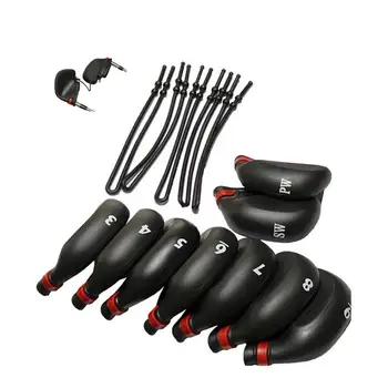 

HobbyLane 9PCS Golf Rod Head Protective Cover Golf Accessories