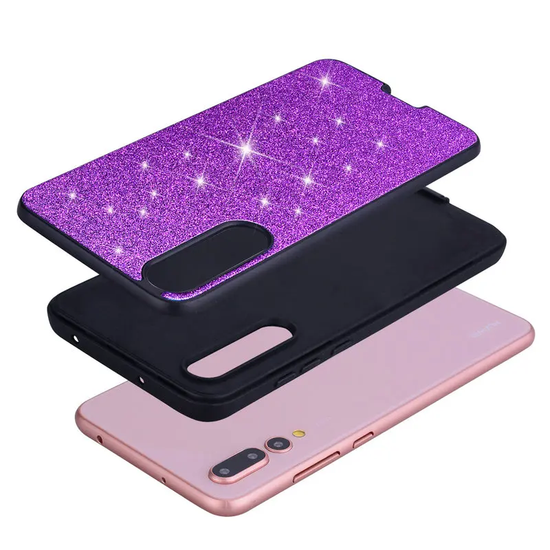Противоударный чехол для Huawei P20 Lite P20Pro блестящий Pro телефона P20Lite