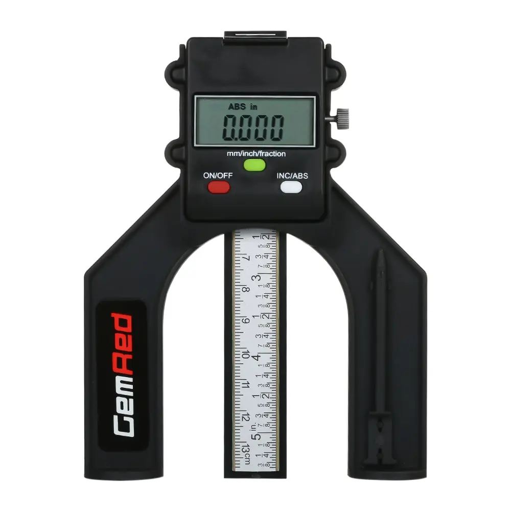 

Digital Tread Depth Gauge LCD Magnetic Self Standing Aperture 80mm Hand