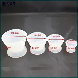 4 шт./компл. зубные резиносмешения гипсовая чаша миска для перемешивания на пластырь модель работы стоматолог каменная модель