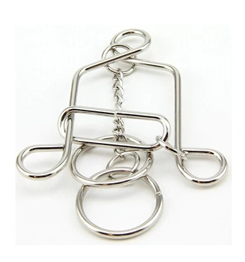 rompecabezas de metal