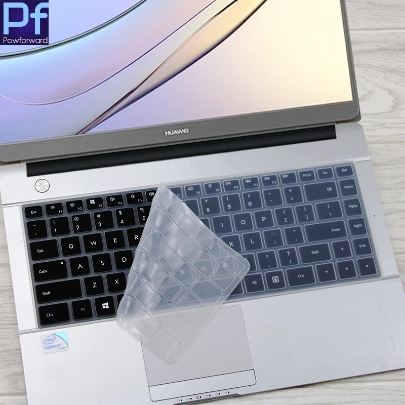 Силиконовый чехол-клавиатура для ноутбука JUMPER EZbook X4 - Цвет: clear