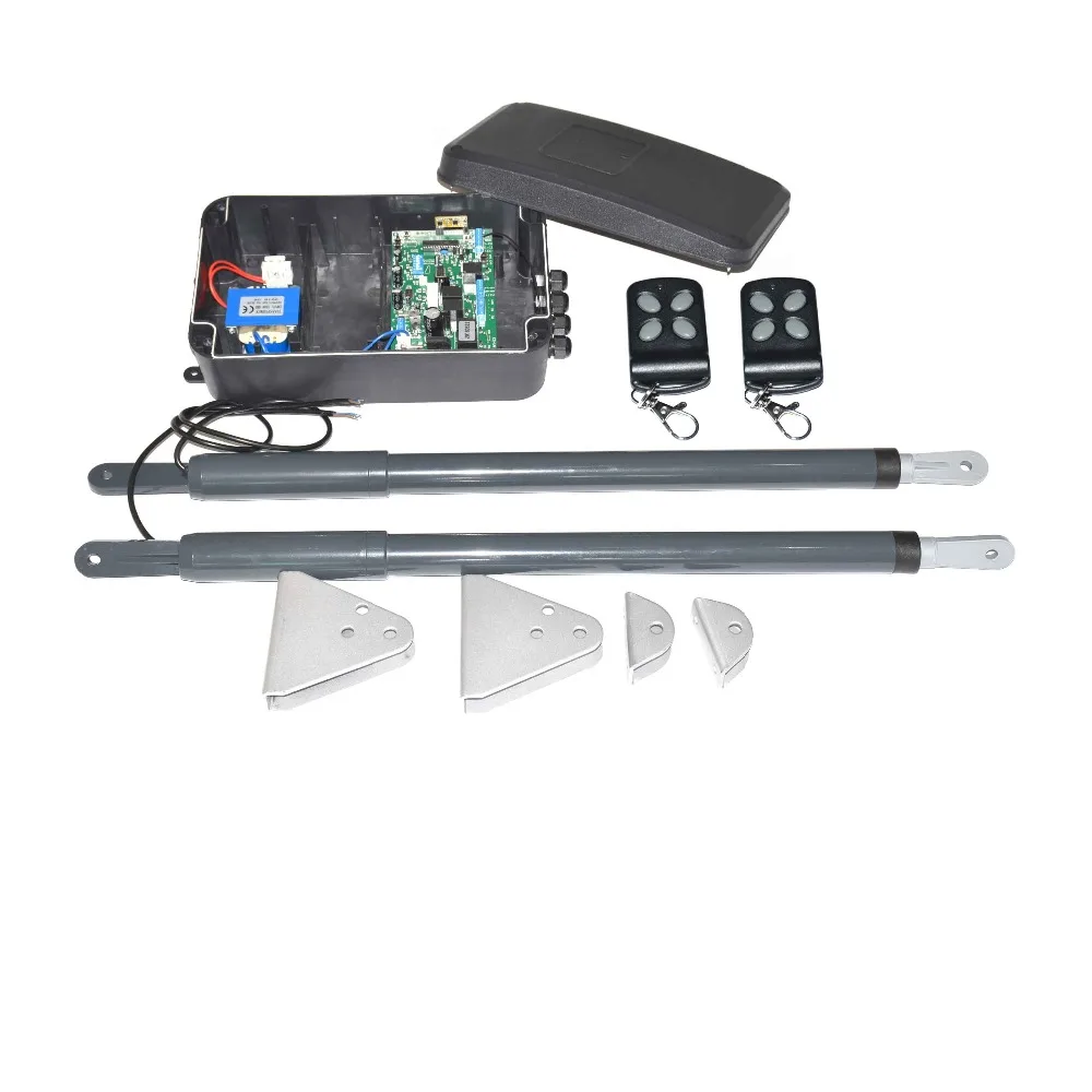 DC12V swing gate opener with new button Kit 1-1