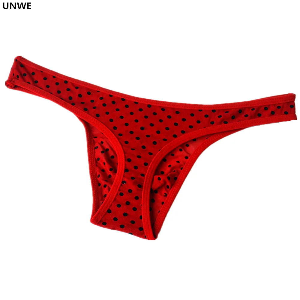 

Polka Dots Printed Men Thong Nylon String Sexy 2019 Men G String Thong Bikini Jocks Tanga Gay Underwear Shorts Exotic T-back