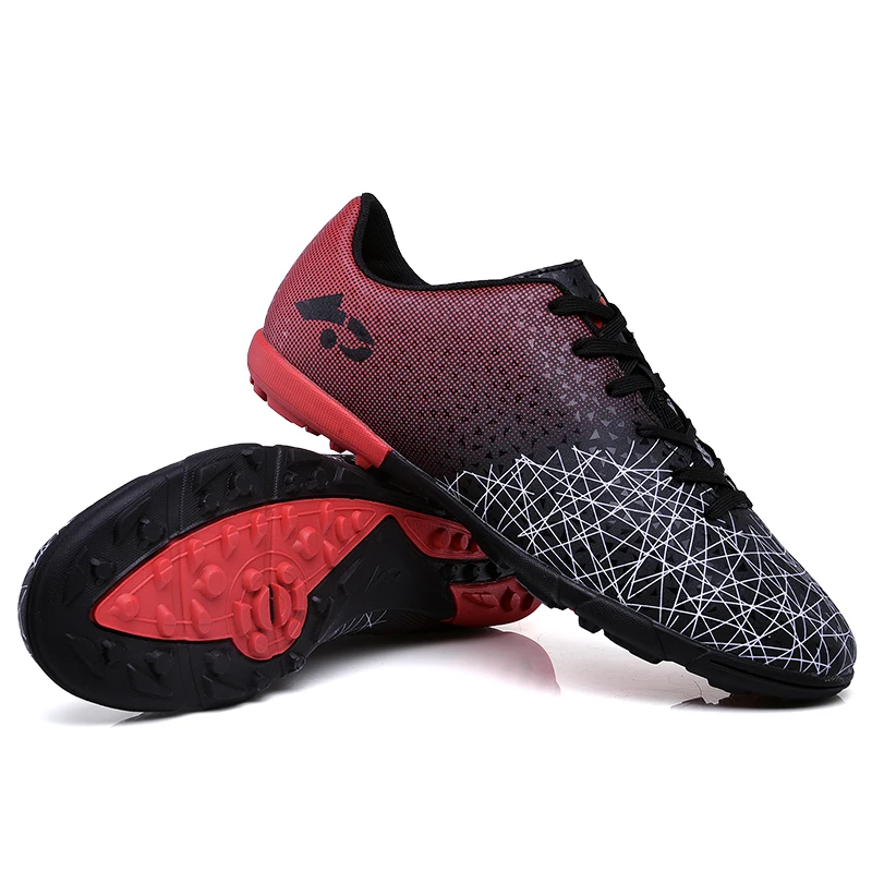 2018 Professional New Mens Soccer Shoes Outdoor Male Futsal Shoes Sports Trainer Sneaker TF AG Football Shoes Futbol Boots Kids 