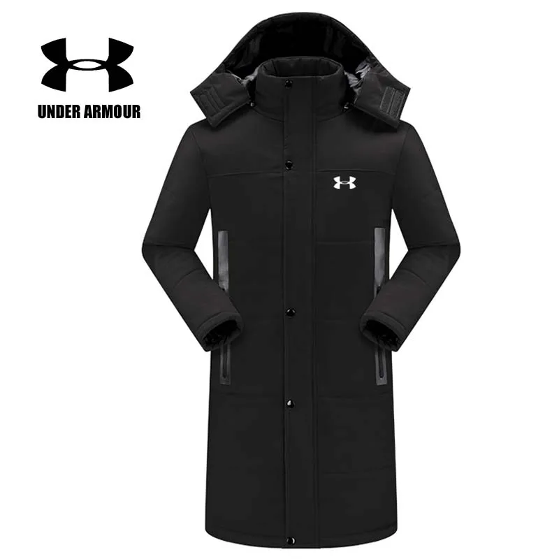 

Under Armour winter Jackets men warm windbreaker Parkas women long cotton coats Abrigo invierno Exercise Jackets Asian size