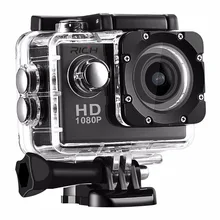 DHL 20 шт./лот богатый D9 Водонепроницаемый Full HD 1080 P экшн-камера Wifi для Hero Action Sports camera LTPS светодиодный 90 градусов