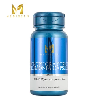 

Mediseen Adenophora stricta Pneumonia Capsules, Cure Acute, chronic bronchitis, Cure Iaryngopharyngitis and Hoarse voice, 50pcs