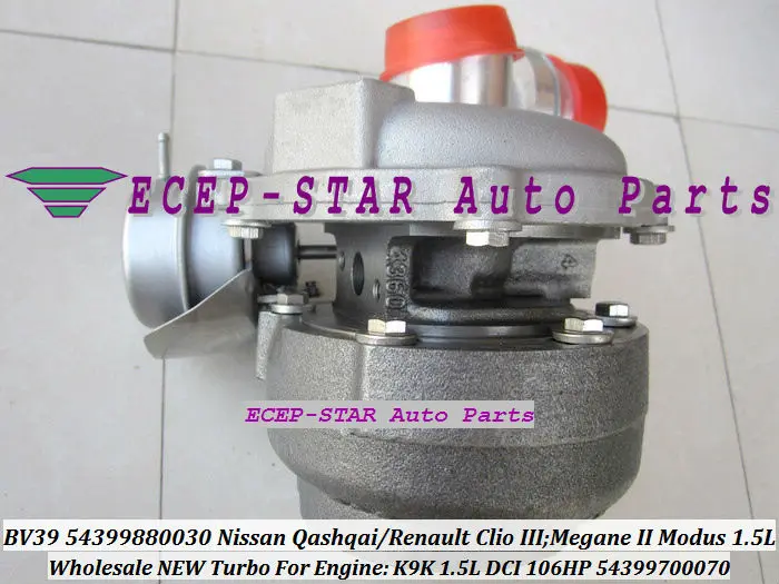 Бесплатная доставка BV39 30 70 54399700030 54399700070 турбо для Renault Modus Clio III Megane II Scenic Nissan Qashqai K9K