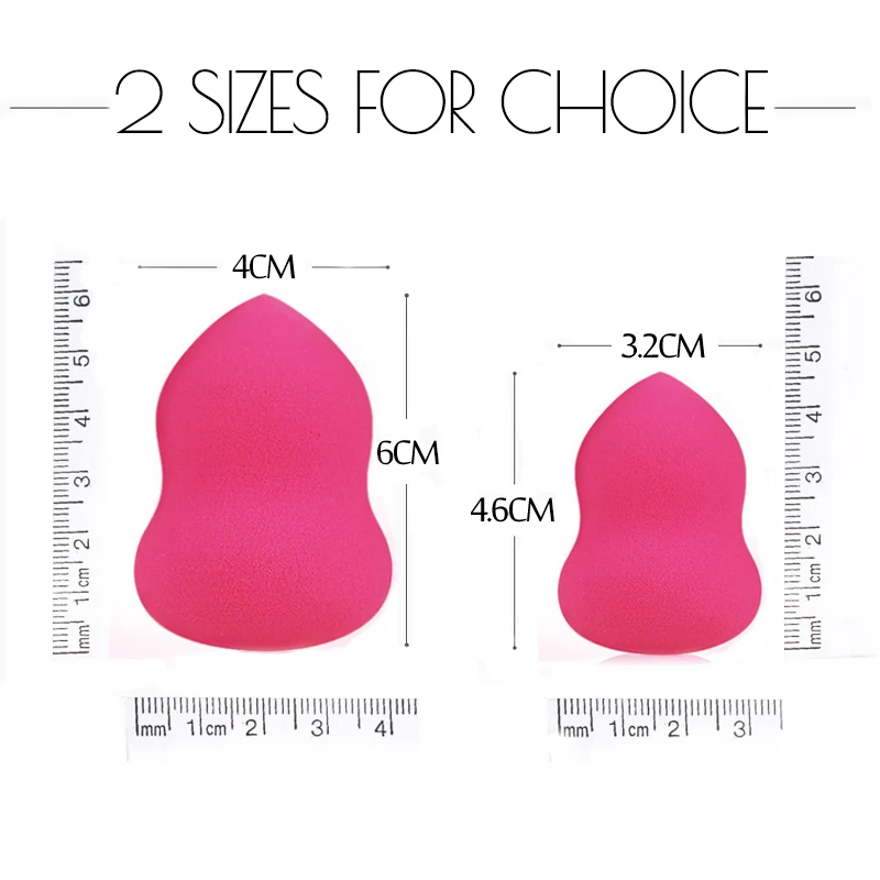 2 размера мягкая губка в форме тыквы для макияжа смешивание основа гладкая Губка