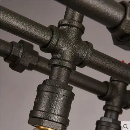 Деревенский чердак стиль винтажный промышленный светильник с 5 светильники