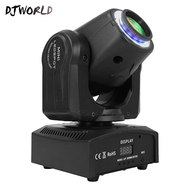 

4PCS LED Spot 30W DMX512 Stage Effect Lighting With Light Strip For DJ Disco Birthday Party Dance Floor And Wedding Decoration