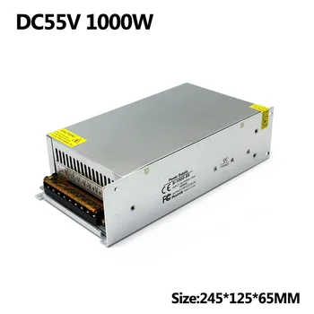 

AC110/AC220V to DC 55V 18.2A Adapter Transformer High quality DC55V 1000W Switching Power Supply for Led Display Screen Modules