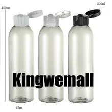 300 шт./лот 200 мл пластиковые бутылочки. Латексная бутылка, бутылка для шампуня оптом, мы обещаем качество LW-D-200B