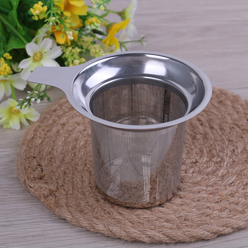 Сетчатый Чай Infuser Фильтр для чая повторного использования чайник из нержавеющей