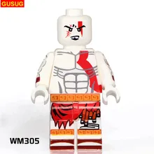 GUSUG 100 шт. WM305 призрак Спарты Кратос мини куклы Супер Герои модель экшн-кирпичи Дети DIY детские игрушки