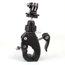 Giro de 360 Graus Da Bicicleta Da Motocicleta Guiador Tripe Montar Titular Handle para gopro hero 4 3 + 3 2 sj4000 xiaomi yi cam