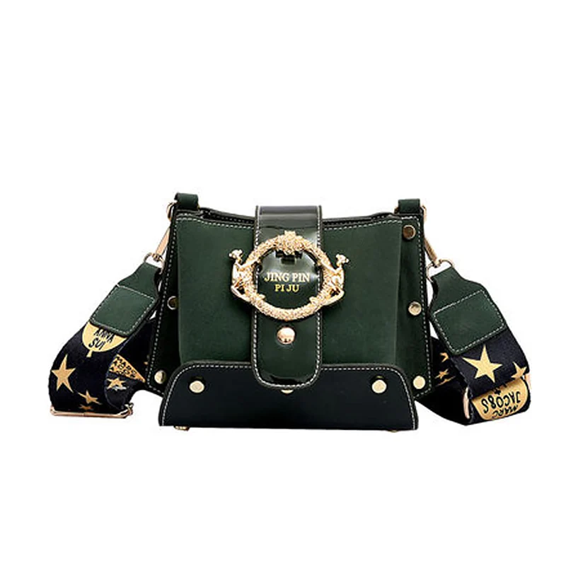 

High Quality Women Luxury Handbags Cross-body Scrub Bucket Shoulder Bag Brand Designer Evening Party