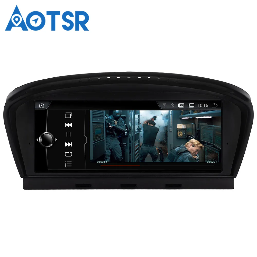 Sale Aotsr Android 4.4 Car GPS Navigation NO DVD Player Headunit For For BMW 5 Series E60 (2005-2010) 1 Din Radio Multimedia Stereo 3