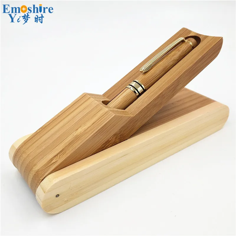 Emoshire Creative bamboo pen suit boutique environmental protection bamboo pencil box custom natural qualities spot 1 from (14)