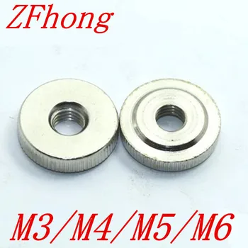 

10Pcs DIN467 GB807 M3 M4 M5 M6 small step Handle Nuts Knurled Thumb Nuts
