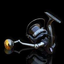 Металлическая спиннинговая Рыболовная катушка 8000 9000 левая/правая ручка 13+ 1BB 4,1: 1 высокоскоростная Рыболовная катушка высокого качества рыболовная спиннинговая катушка