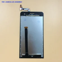 Ограниченное предложение Для Asus Zenfone 5 zenfone5 a500cg A501CG t00j t00f t00p Сенсорный экран планшета Панель Стекло + ЖК-дисплей Дисплей Мониторы сборки