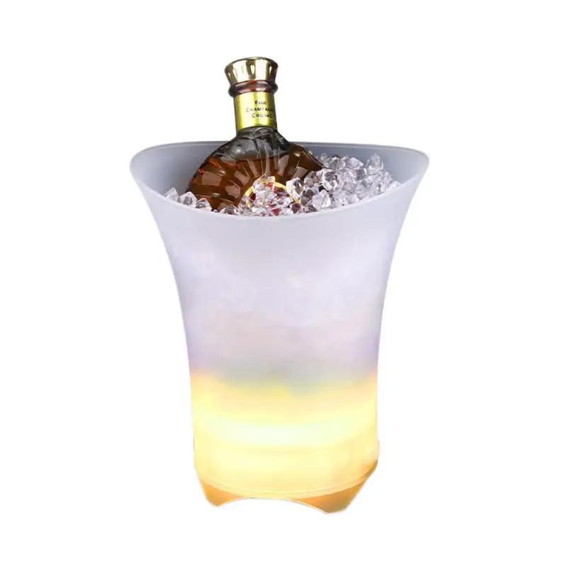 Light Ice Bucket Wireless Bluetooth Speaker Party Led Sound 7 Color Gradient Night For Beach Outdoor Family Wedd | Электроника