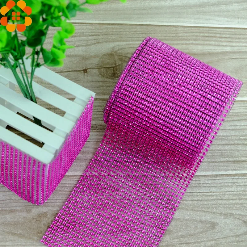 1Yard/91.5MM 20Colors Mesh Trim Bling Diamond Wrap Cake Roll Tulle Crystal Ribbon For DIY Party Wedding Decoration Supplies 1Yard/91.5MM 20Colors Mesh Trim Bling Diamond Wrap Cake Roll Tulle Crystal Ribbon For DIY Party Wedding Decoration Supplies