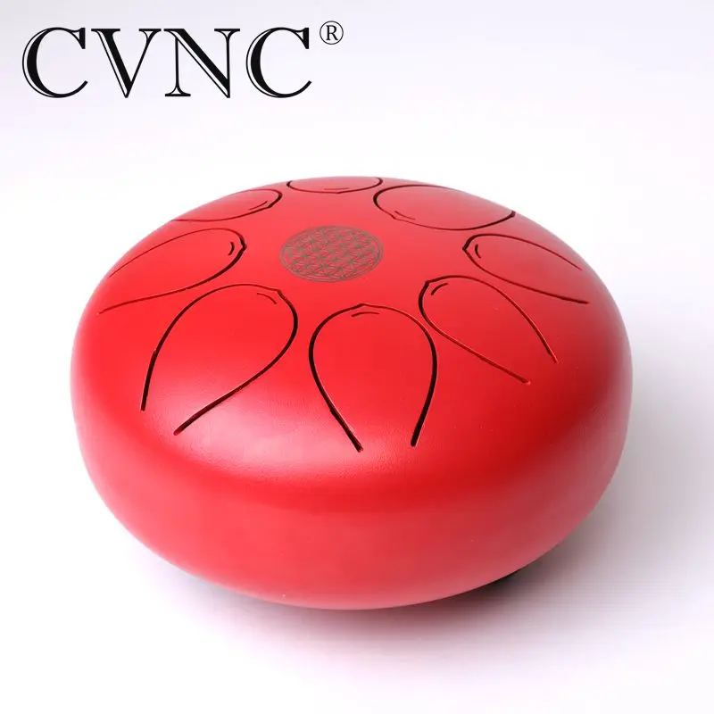 

5"(13cm) Steel Tongue Drum with Free Bag and Mallet with 8 notes