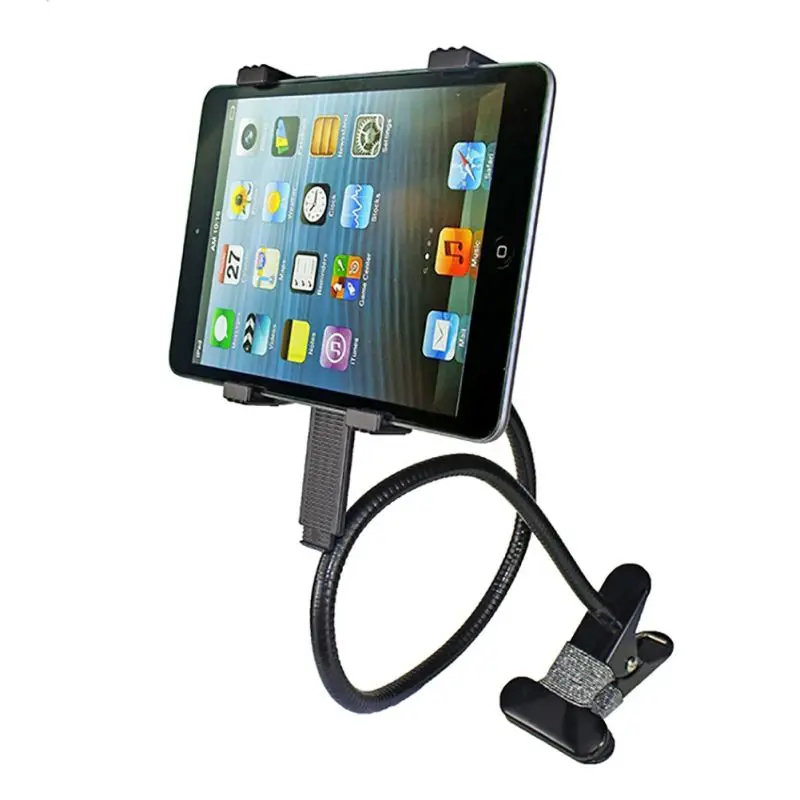 360 Вращающийся держатель планшета 130 см длинная рука кровать/зажим для стола Кронштейн для iPad стойки для планшета поддержка 4,0 ~ 10,6 дюймов