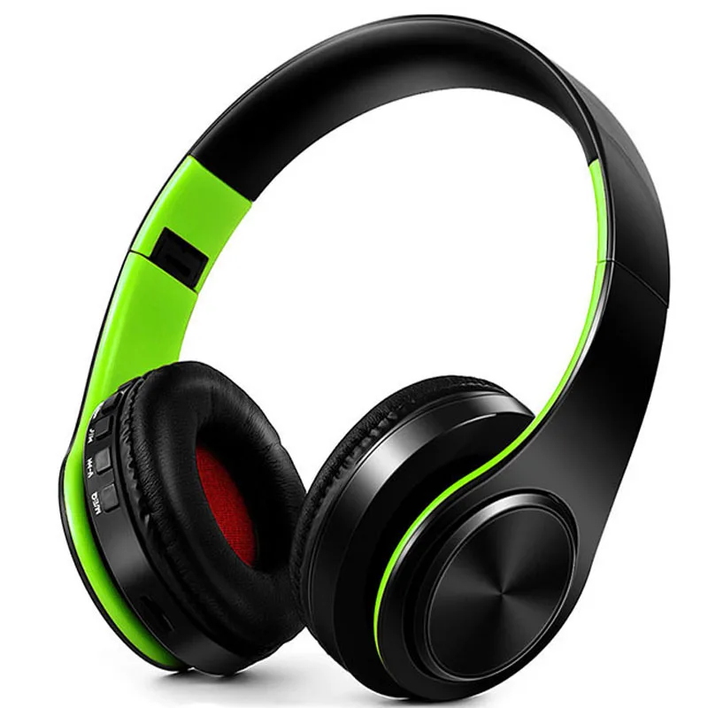 NDJU Wireless Headphones Bluetooth Earphone Foldable Adjustable Handsfree Headset with MIC for samsung xiaomi mobile phone