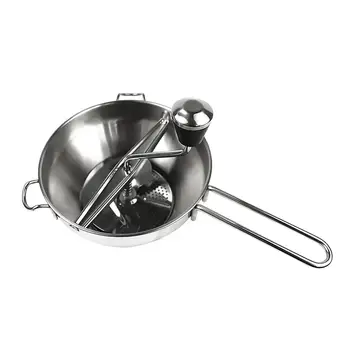 

CC High-grade Stainless Steel Food Blender Baby Cooking Fruit Vegetable Jam Mud Mill Grater Discs Household Items Kitchen Tools