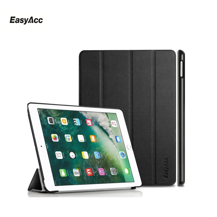 Чехол для нового iPad 9 7 дюйма 2017 Easyacc Ультратонкий ПУ смарт-чехол с магнитом