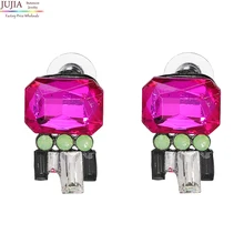 Новинка г. модные популярные женские серьги-гвоздики ASOS Кристалл Vintage корейский Серьги для женщин ювелирные изделия оптом